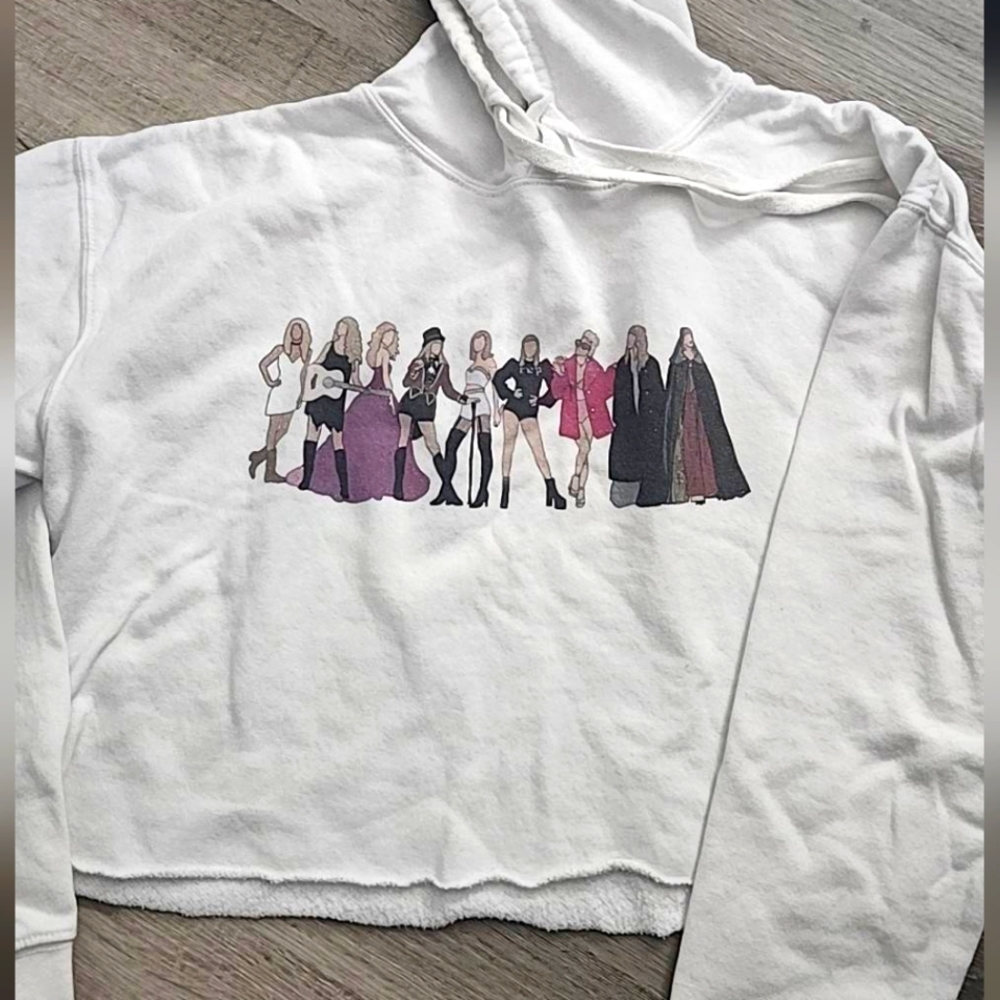 Taylor Swift Crop Hoodie